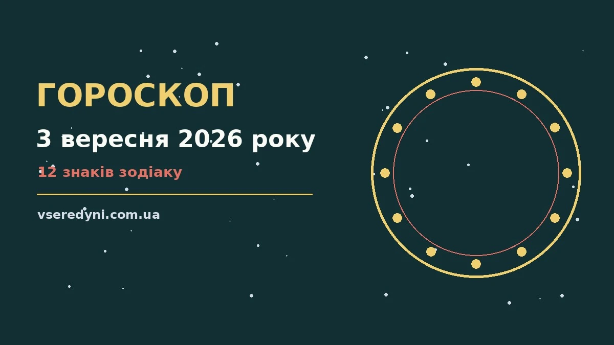 Зоряне небо над міським краєвидом увечері 3 вересня, символ астрологічного прогнозу