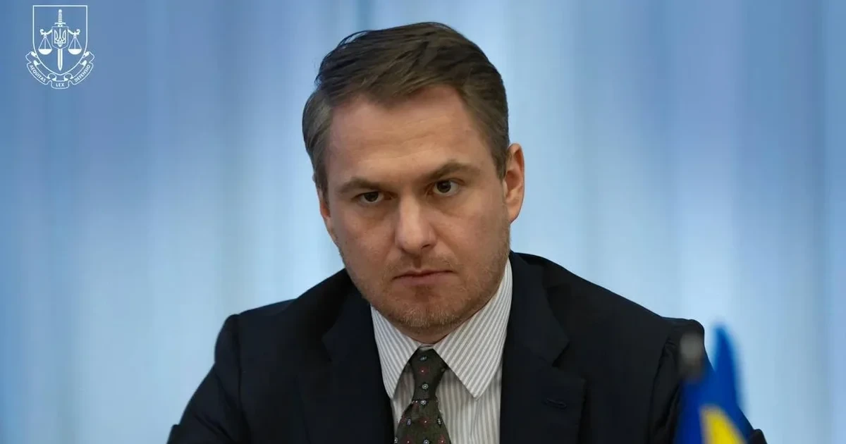 Генеральний прокурор Руслан Кравченко під час відеозвернення 14 вересня 2026 року