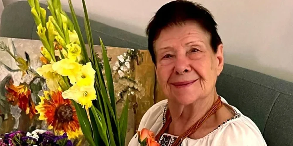 Маргарита Довгань — шістдесятниця, журналістка та громадська діячка (світлина з Facebook Катерини Довгань)