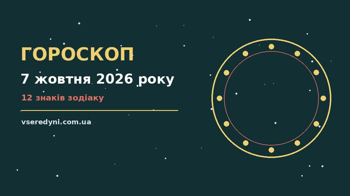 Гороскоп на 7 жовтня 2026 року: стосунки, спілкування та особисті межі